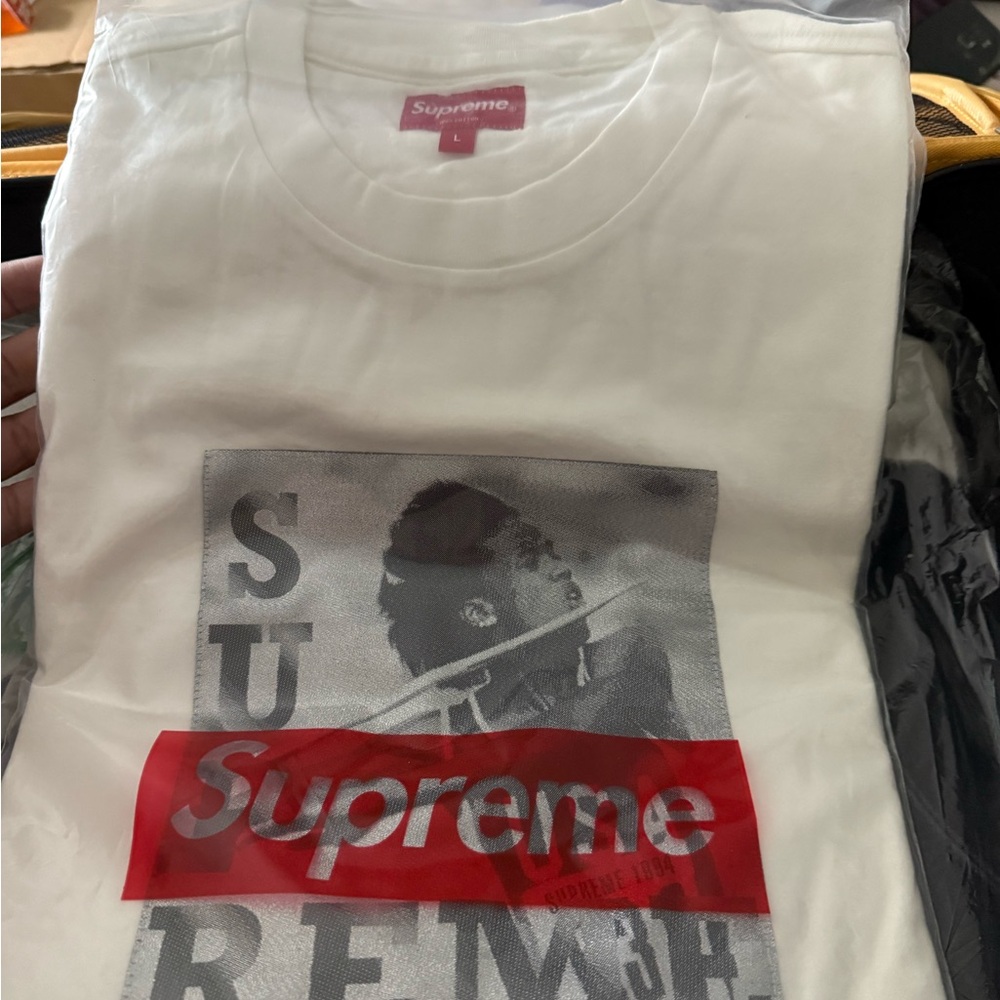 Supreme White Javelin T Shirt